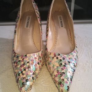 Sequined Steve Madden Pumps